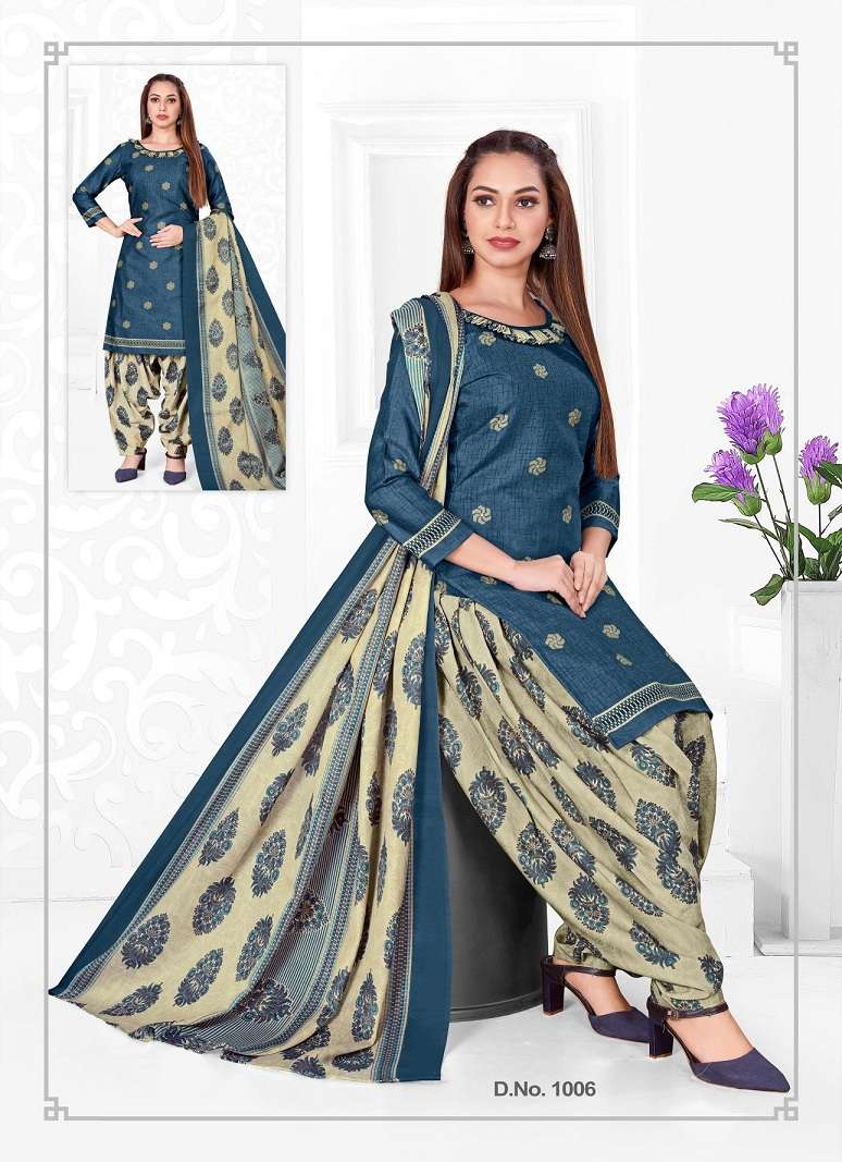 Blue Hills Royal Queen Organza Print Kurtis