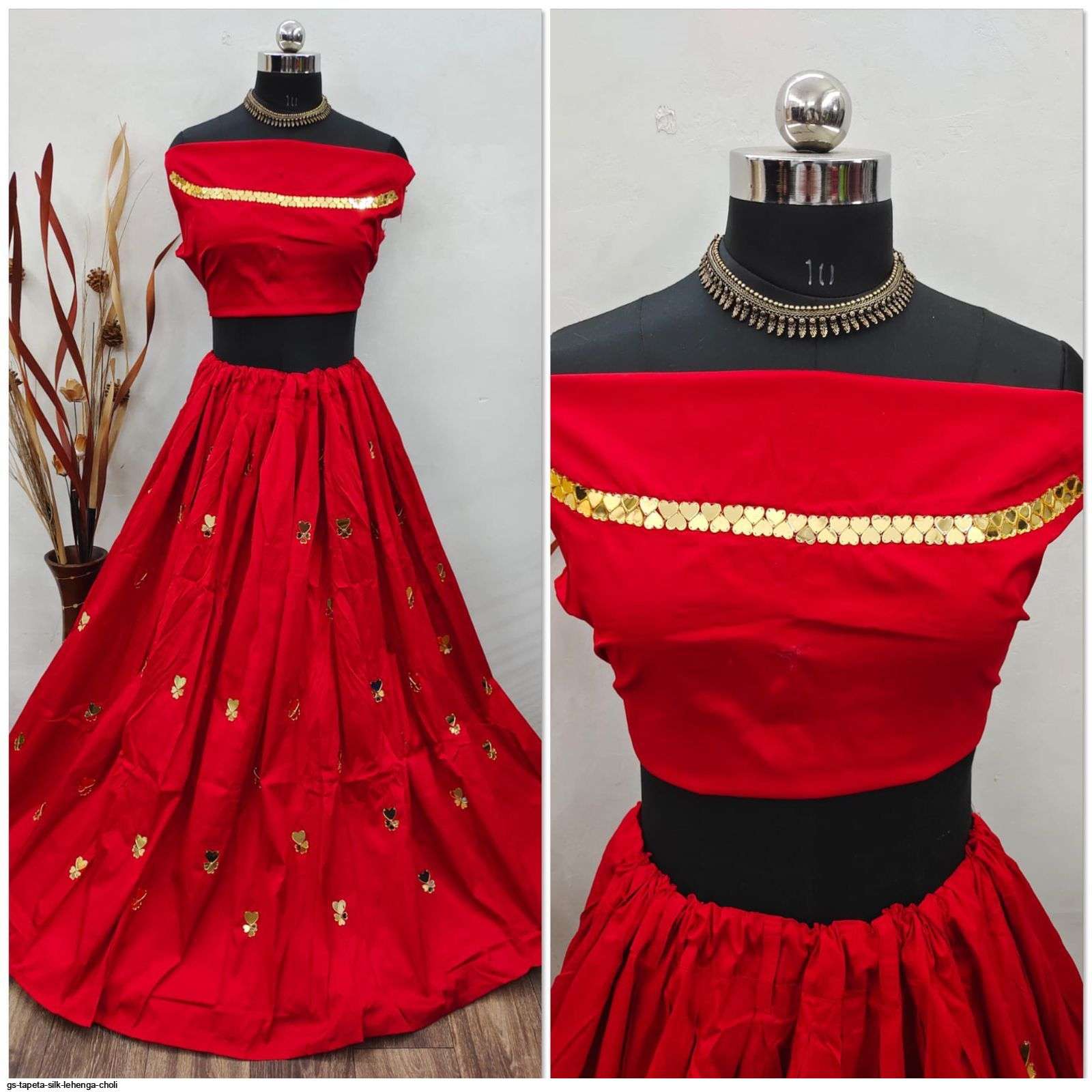 GS TAPETA SILK LEHENGA CHOLI B Wholesale catalog
