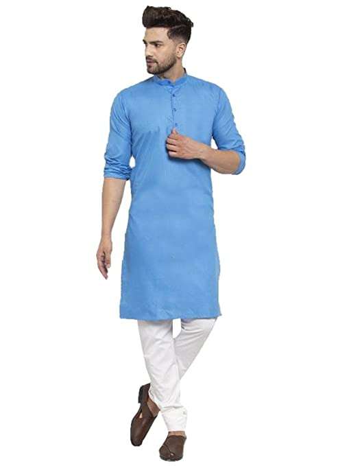 Sky blue Mens Kurta Wholesale catalog