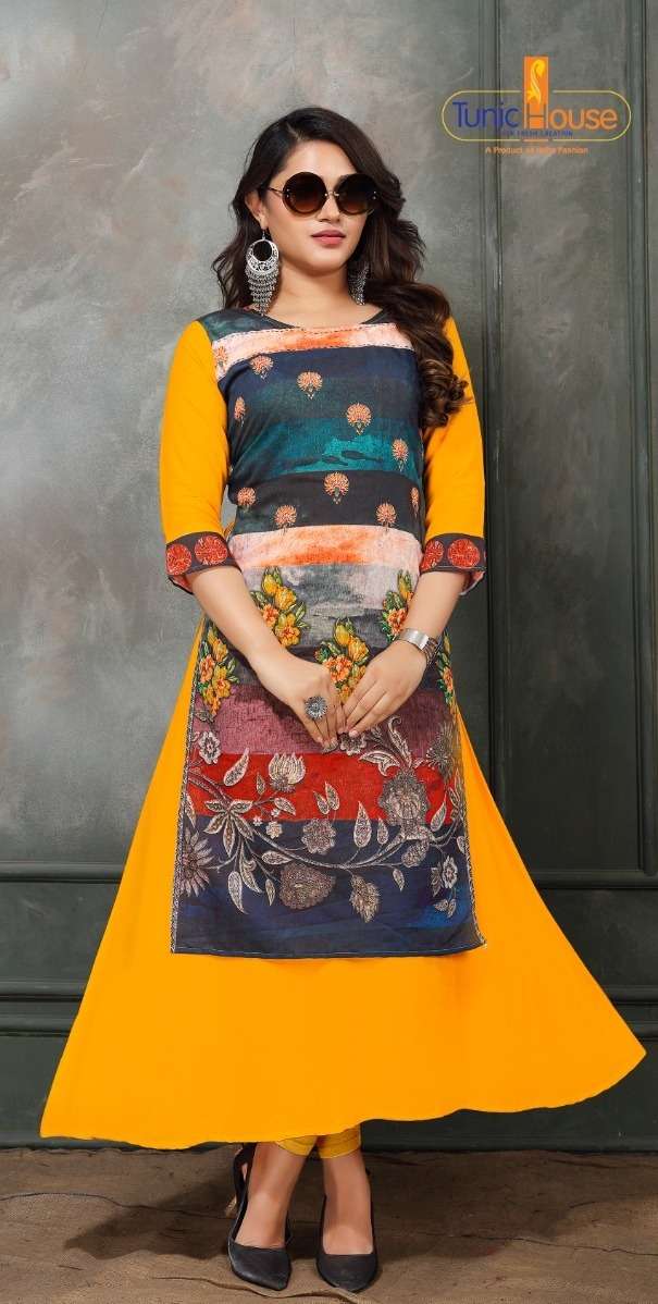 TUNIC HOUSE TRISHA Kurti Wholesale catalog