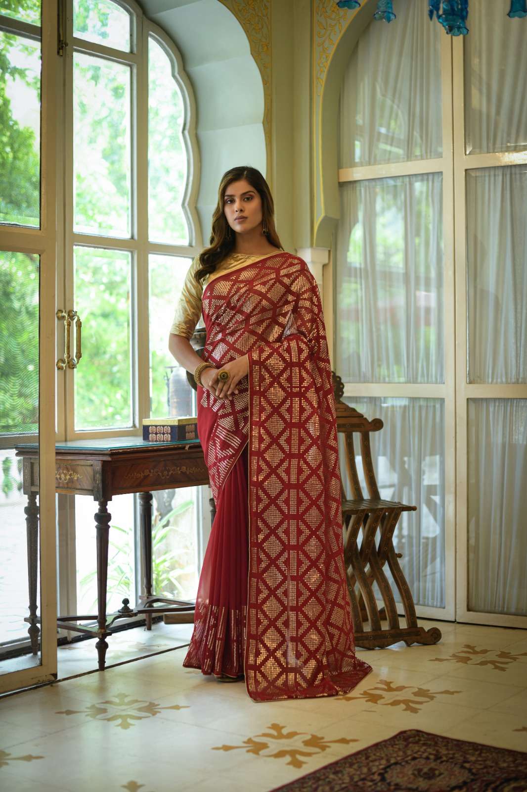Bt 4004 Beautiful Sequence Designer Saree Wholesale catalog