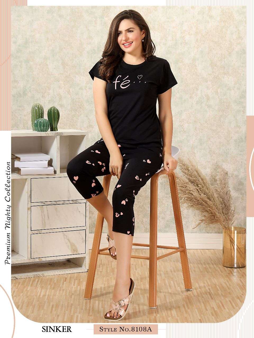 Capry sinker hosiery vol-9 Night Suites Wholesale catalog