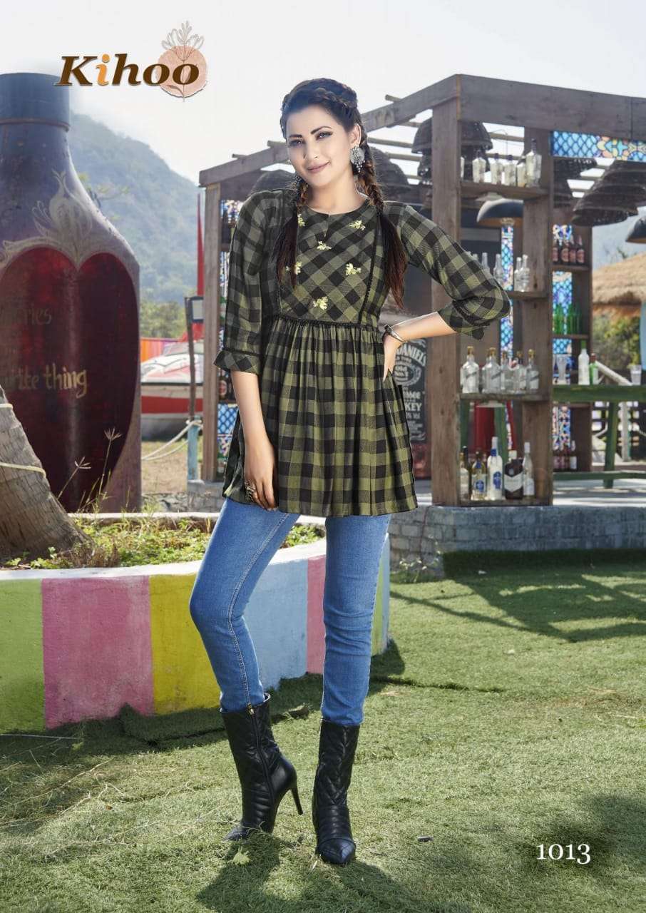 Combo Tunic Collection vol-12 Kurti Wholesale catalog