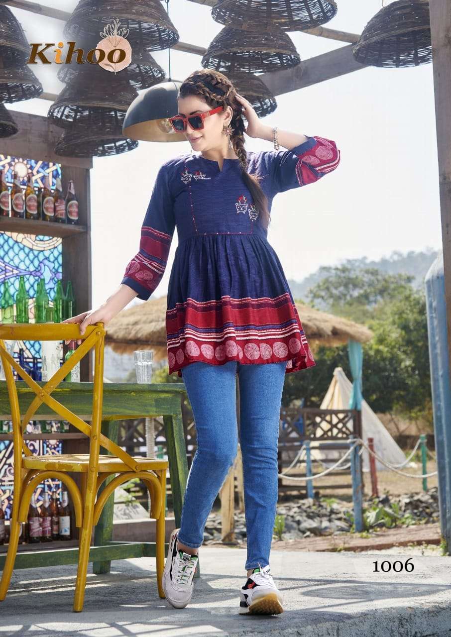 Combo Tunic Collection vol-5 Kurti Wholesale catalog