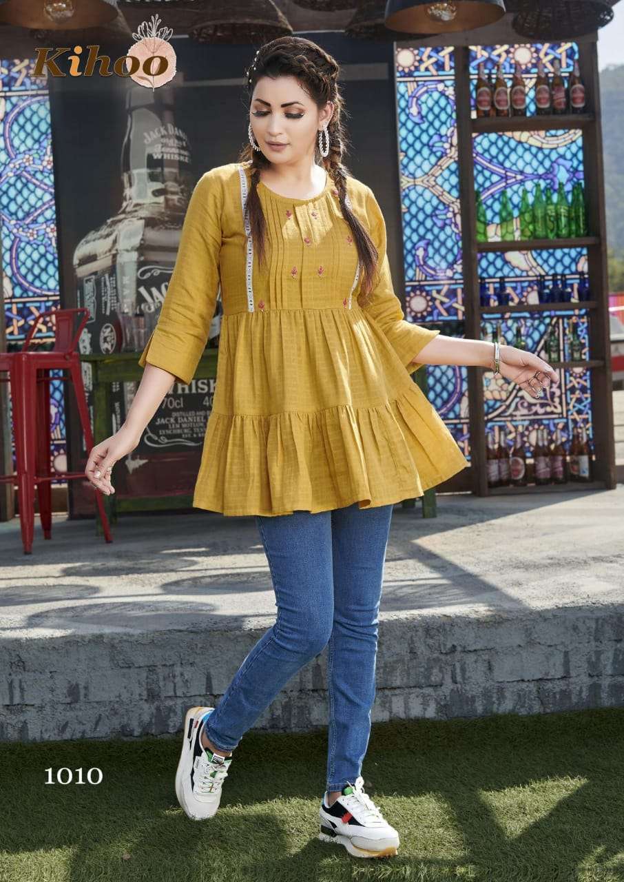 Combo Tunic Collection vol-8 Kurti Wholesale catalog