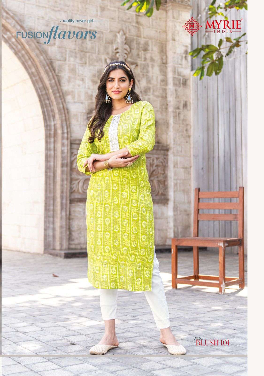 MAYRIE INDIA FASHION BLUSH Kurti Wholesale catalog