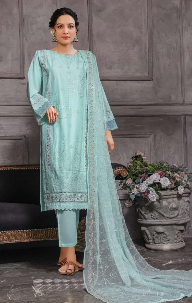 Shraddha Bin Saeed Dhagga Kari Collection Vol 2 Pakistani Suit Wholesale catalog