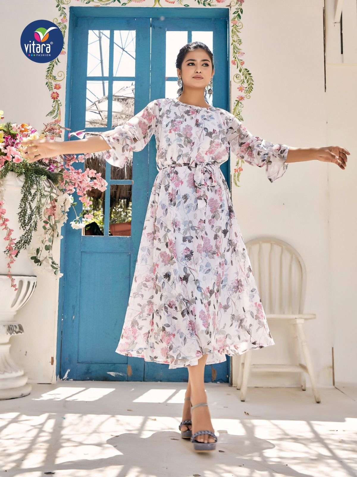 vitara fashion GEORGIA Kurti Wholesale catalog