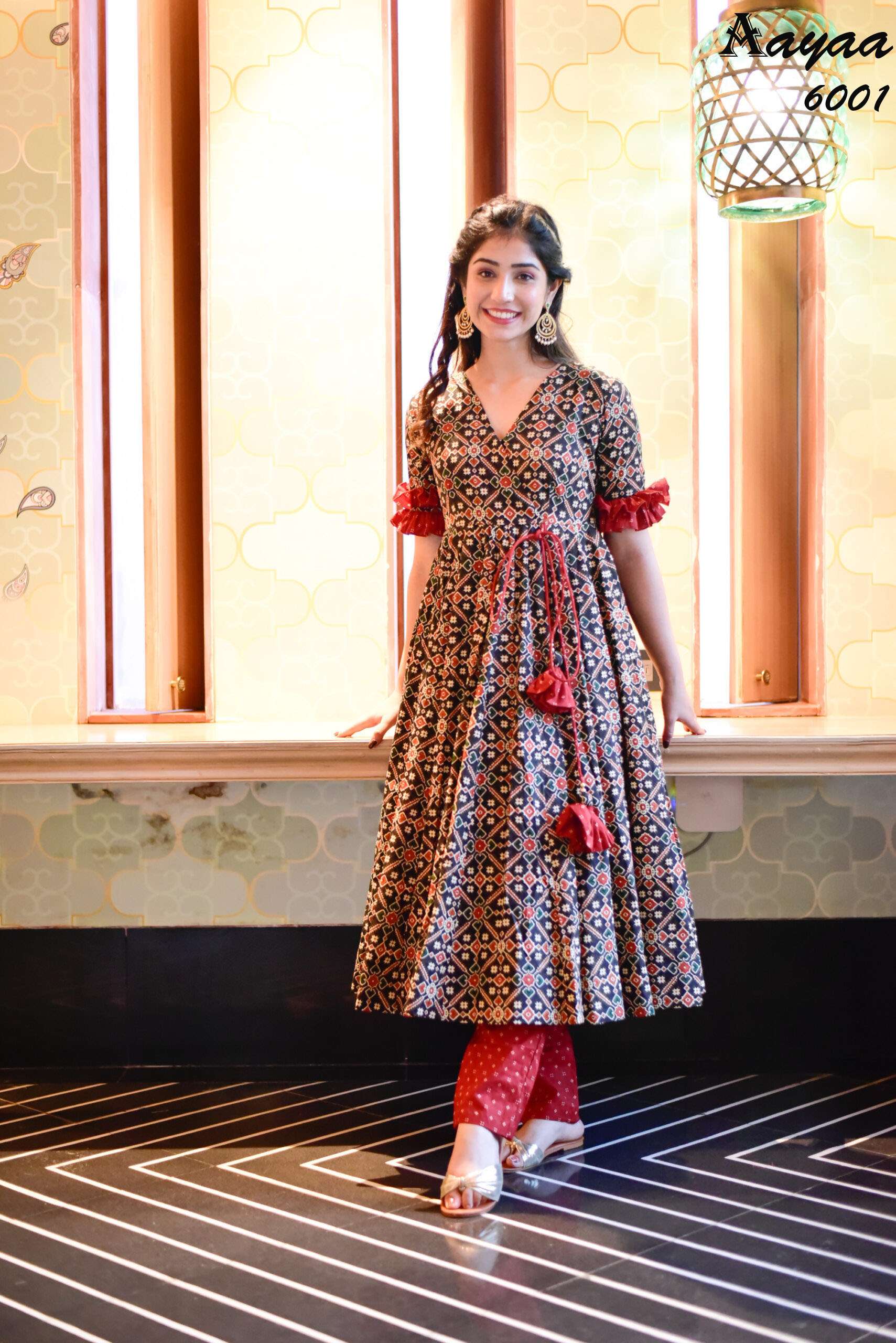 Trendy Paakhi Heavy Rayon designer Anarkali Kurti Collection: Textilecatalog