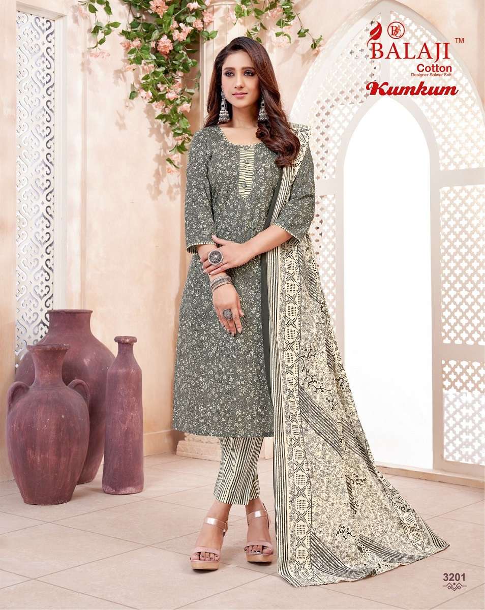 Balaji Kumkum Vol-32 – Kurti Pant With Dupatta