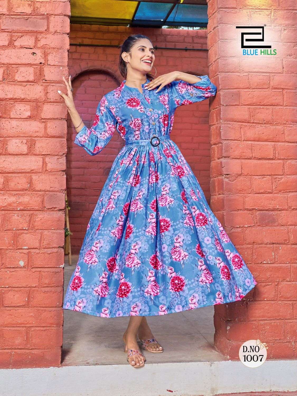 BLUE HILLS Bollywood vol.1 Gown Kurti Wholesale catalog