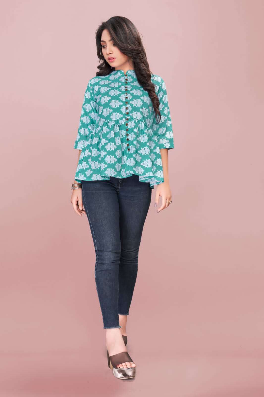 FF John 1014 vol-4 Top Kurti Wholesale catalog