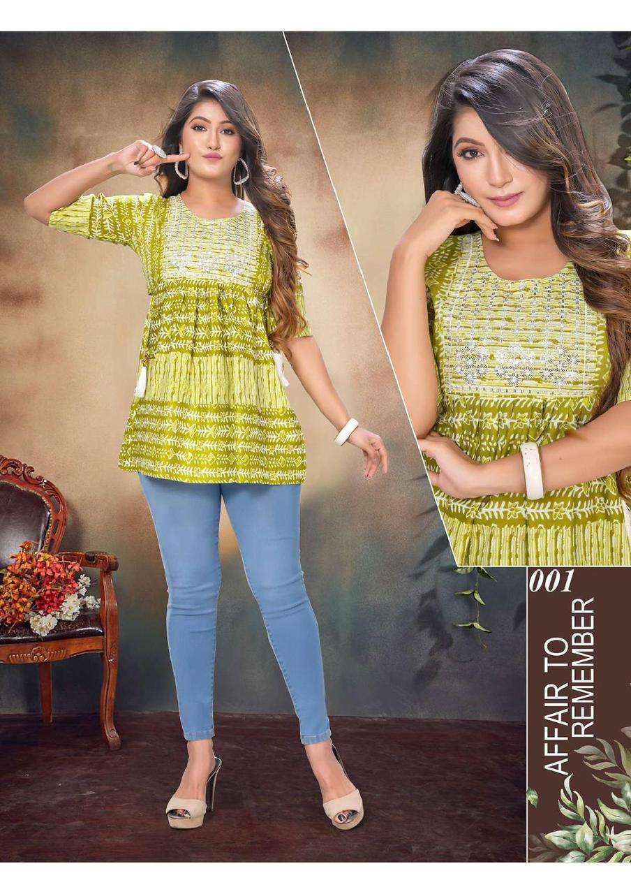 JLF Kiddy-2 Short Kurti (Tunic) Kurti Wholesale catalog