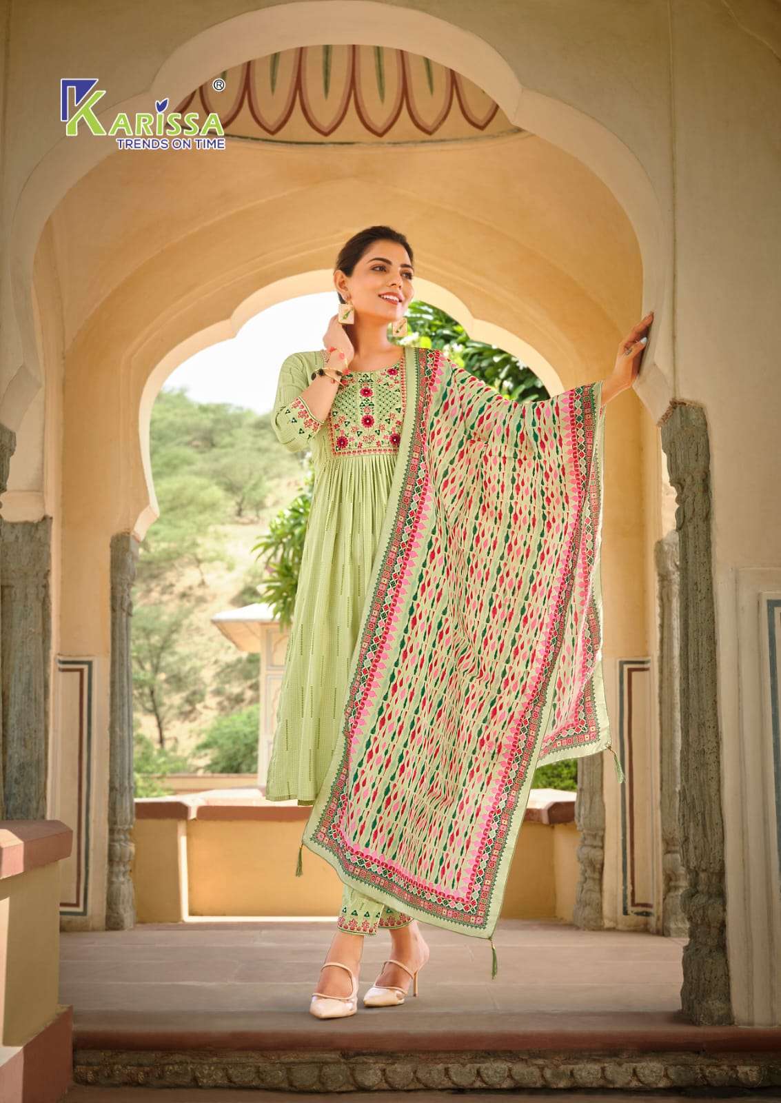 KARISSA GULMOHAR vol-2 NAYRA CUT KURTI WHOLESALE CATALOG