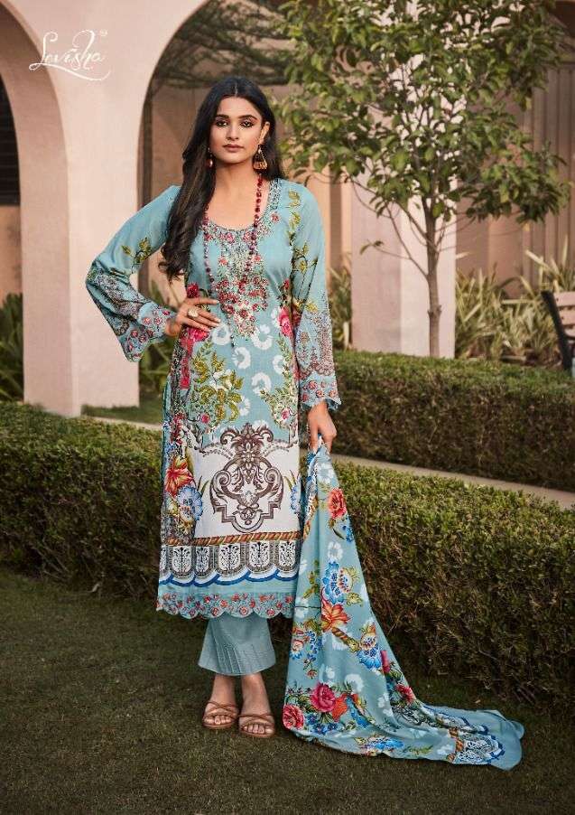 Levisha MAHEFUZ VOL-2 Designer Dress Materials Wholesale catalog