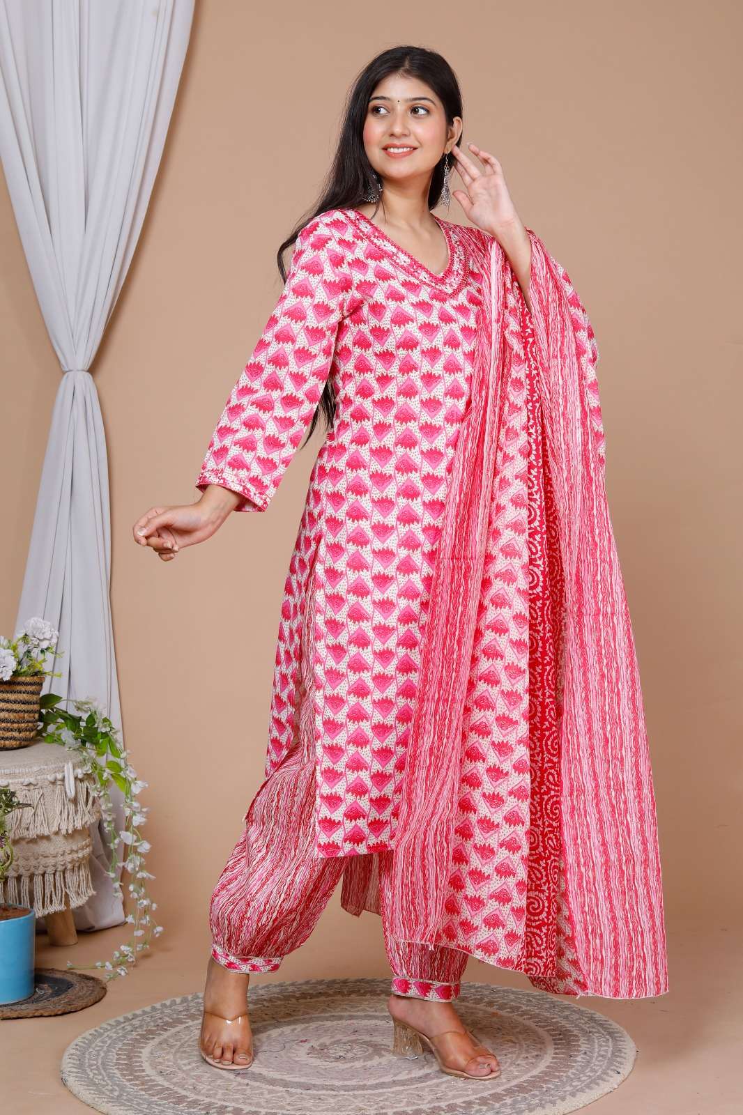 Pink vol-3 Kurti Wholesale catalog