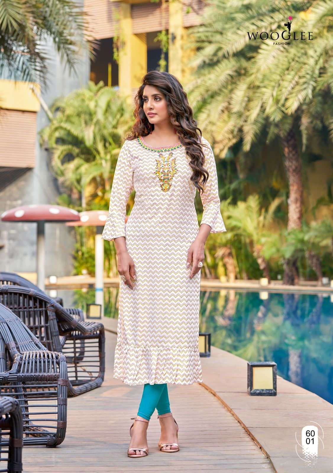 Wooglee TARANG Rayon Kurti Wholesale catalog