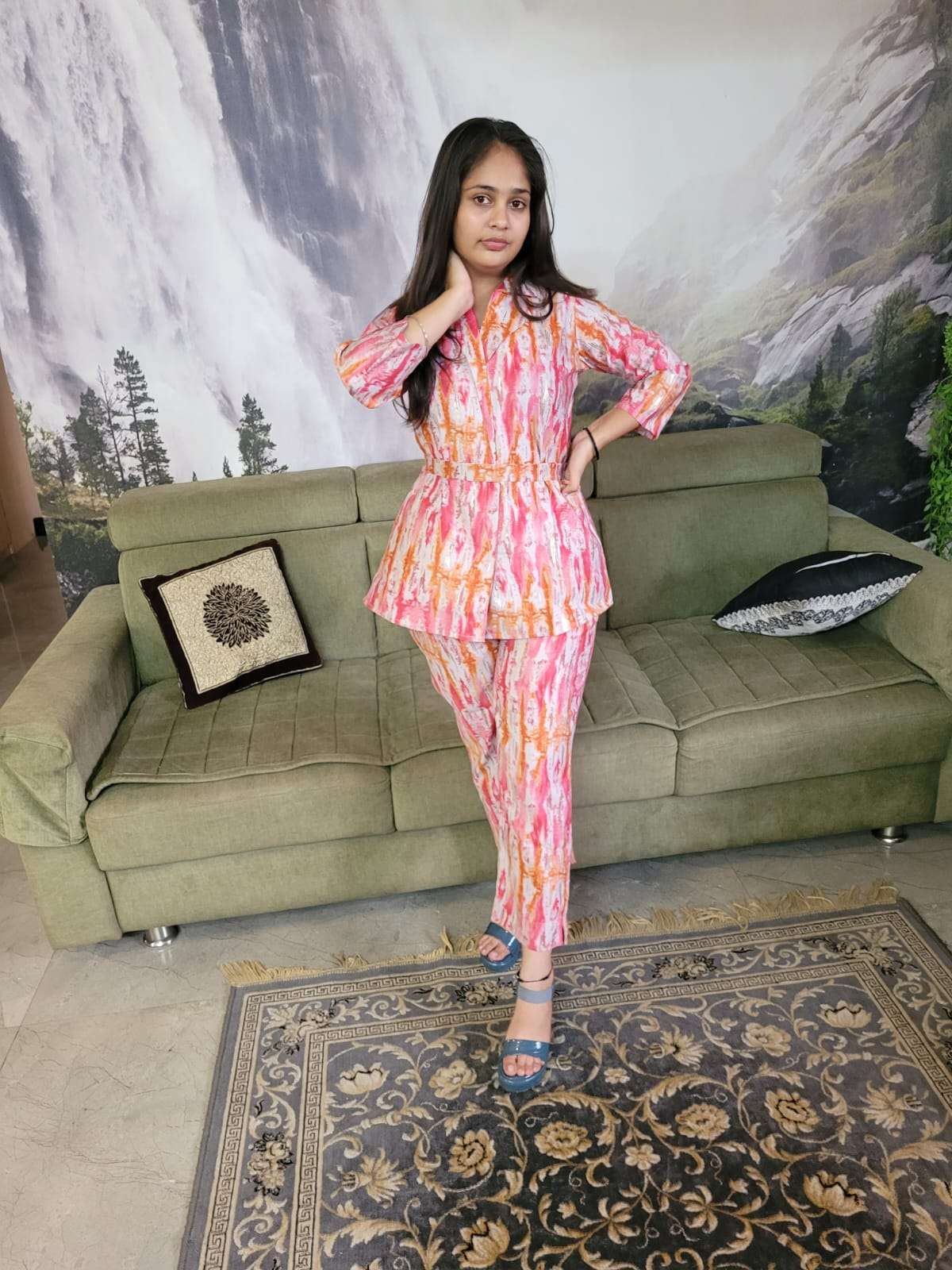 DeepAnushka CO-ORED SETS Rayon  Kurti Wholesale catalog