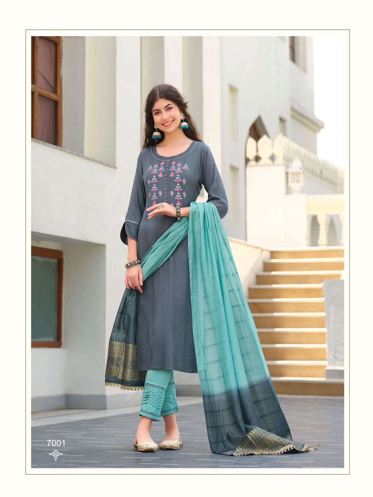 KARISSA SALONI Reyon Kurti Wholesale catalog
