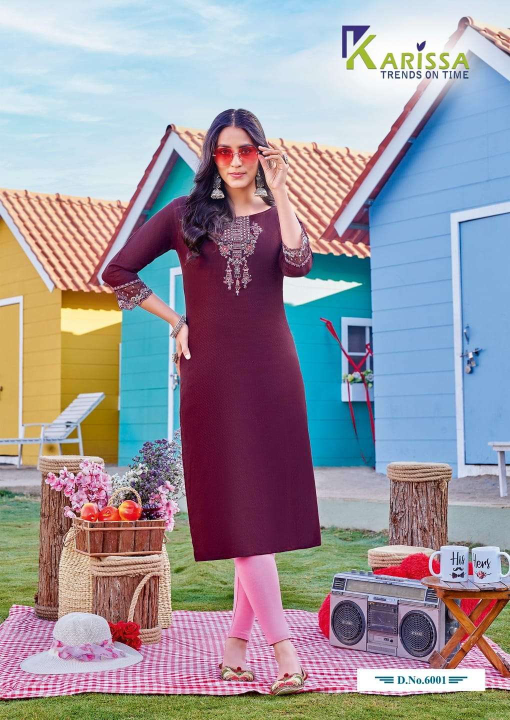 KARISSA VEENEE Rayon KURTI WHOLESALE CATALOG