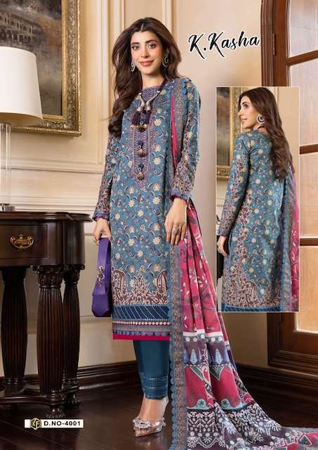 Keval Fab K Kasha Vol-4 – 530582Kurti Pant With Dupatta - Wholesale Catalog