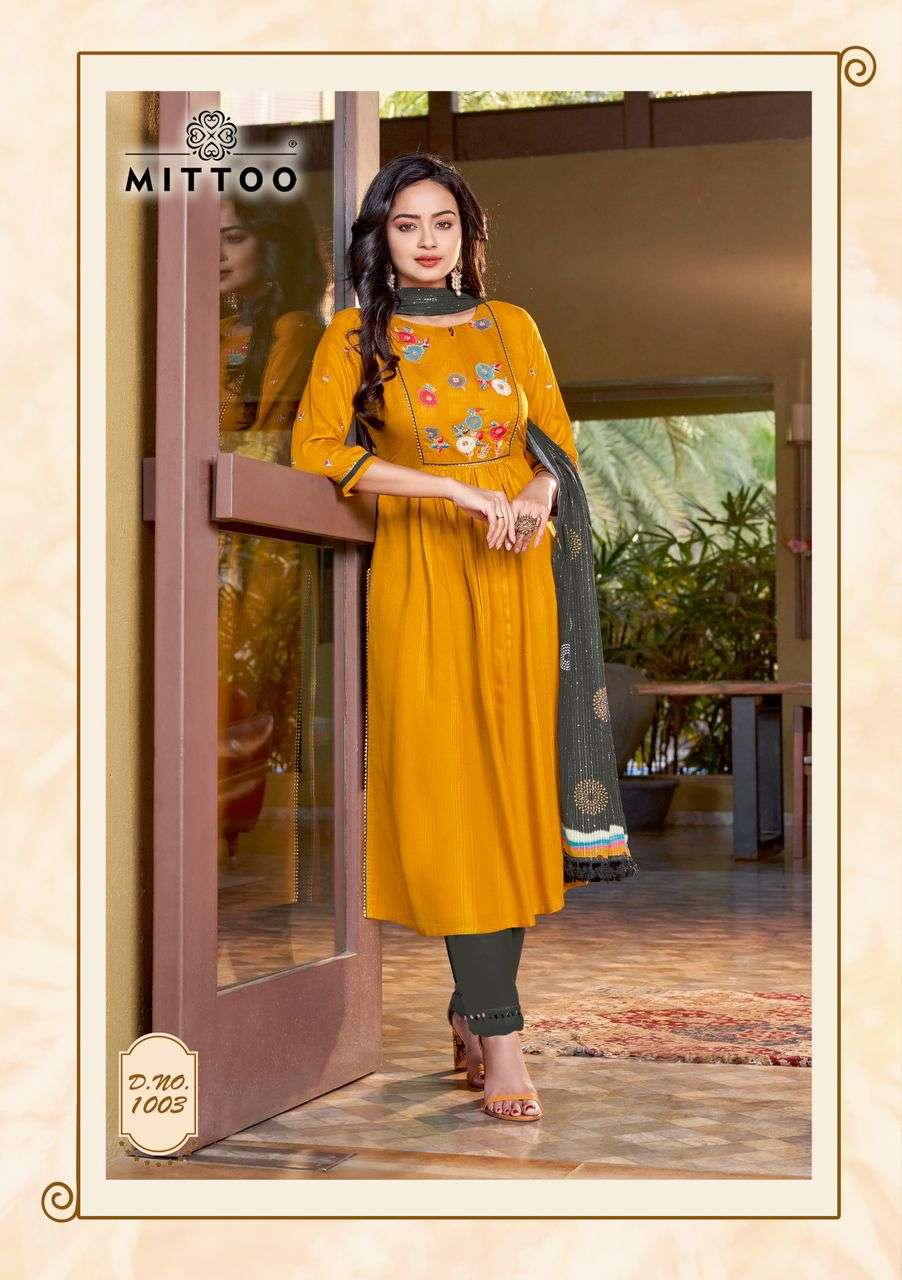 MITTOO KIARA Kurti Wholesale catalog
