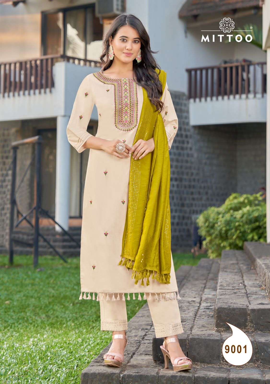 MITTOO MOSAM Viscose Weaving Kurti Wholesale catalog