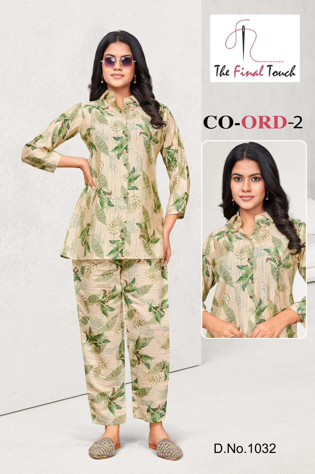R R FASHION CO-ORD Vol 2 Cream Kurti Wholesale catalog