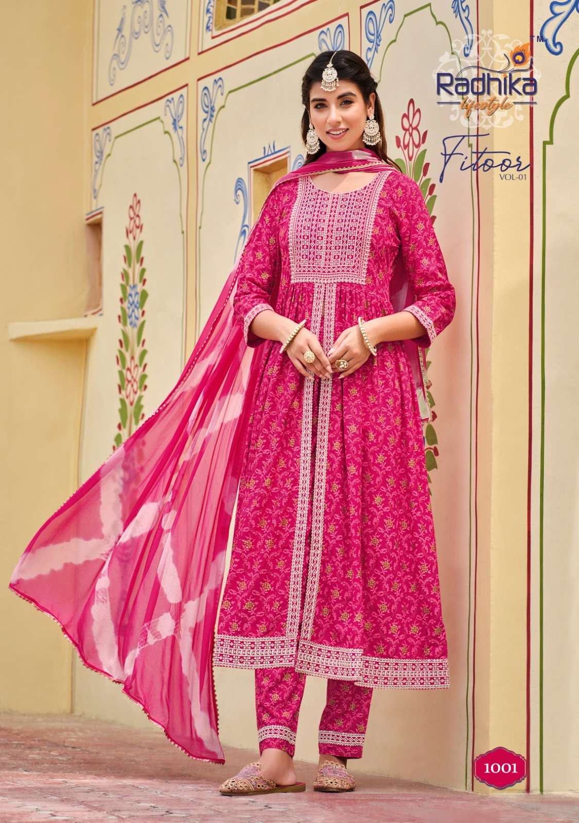 RADHIKA LIFE STYLE FITOOR vol-1 GOWN Kurti Wholesale catalog