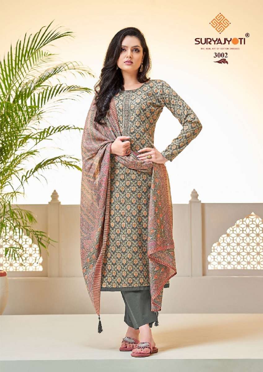  Suryajyoti Kalki Vol-3 - Dress Material  - Wholesale Catalog