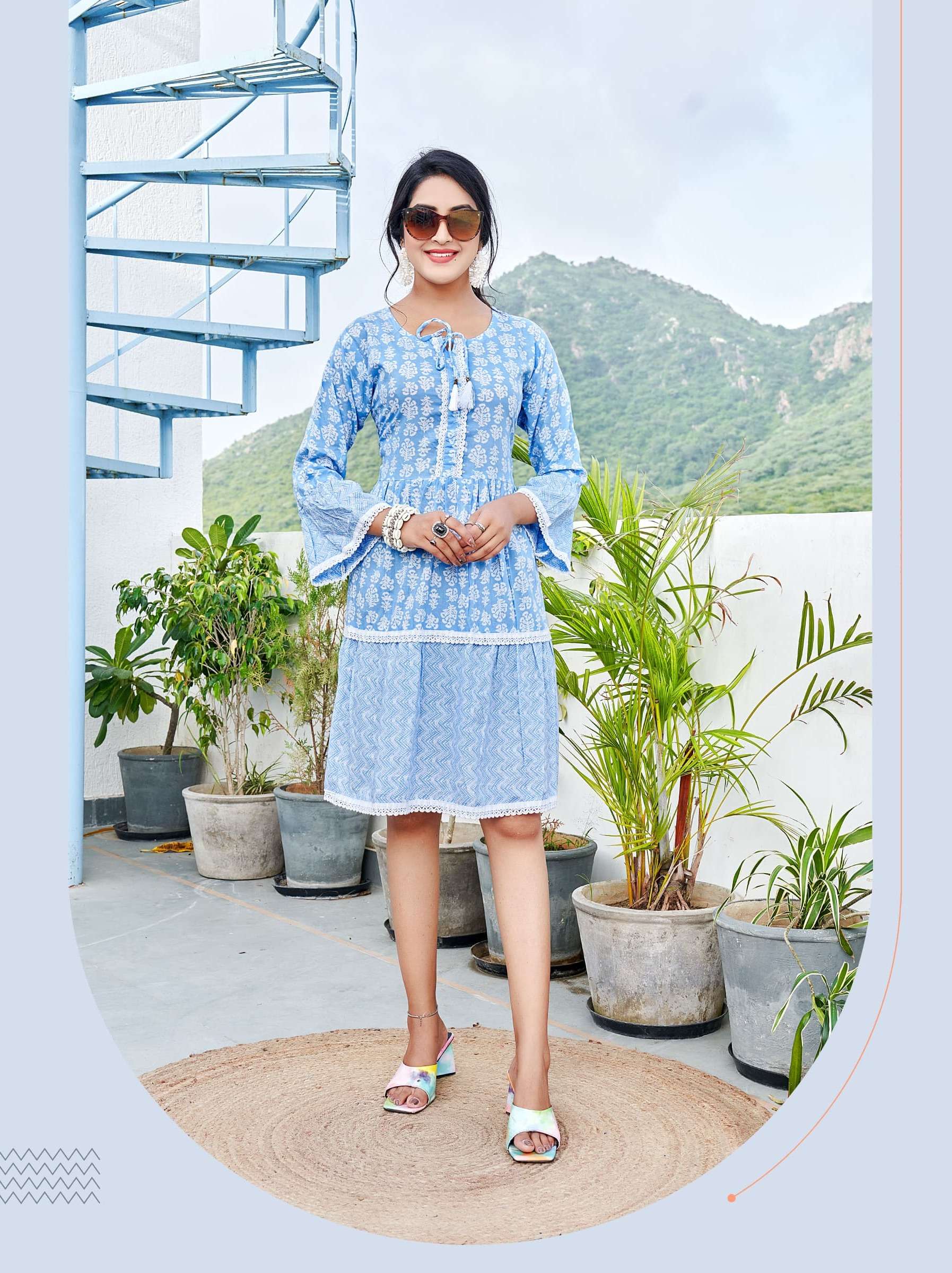 TIPS & TOPS FUSION Vol 03 Cotton Prints 60*60 Kurti Wholesale catalog