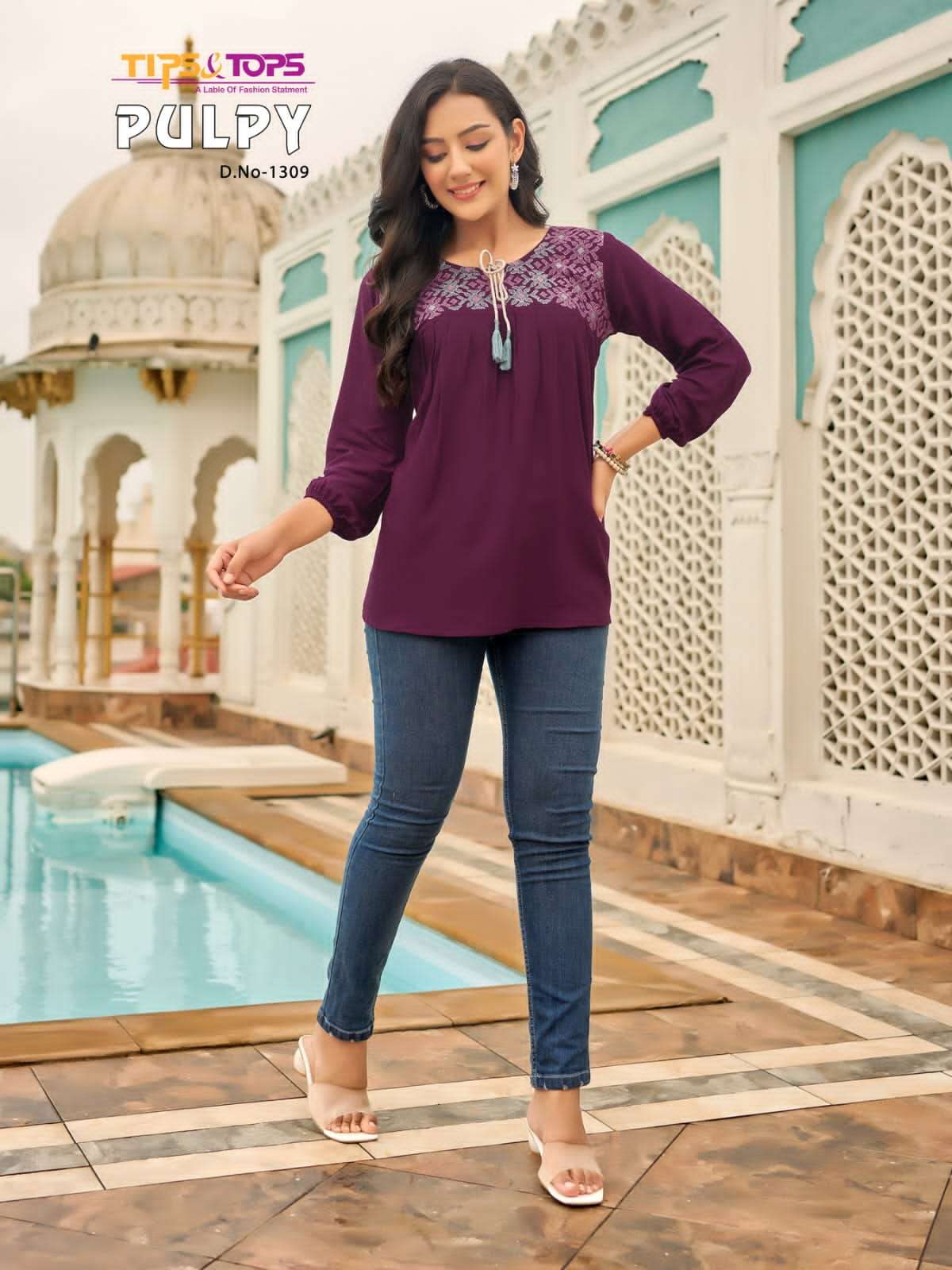 TIPS & TOPS PULPY Vol 13 Kurti Wholesale catalog
