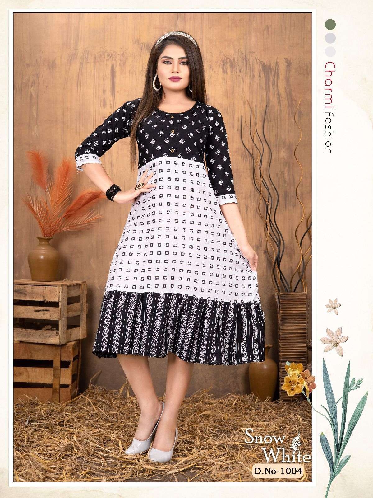 TRENDY SNOW WHITE VOL.1 Kurti Wholesale catalog