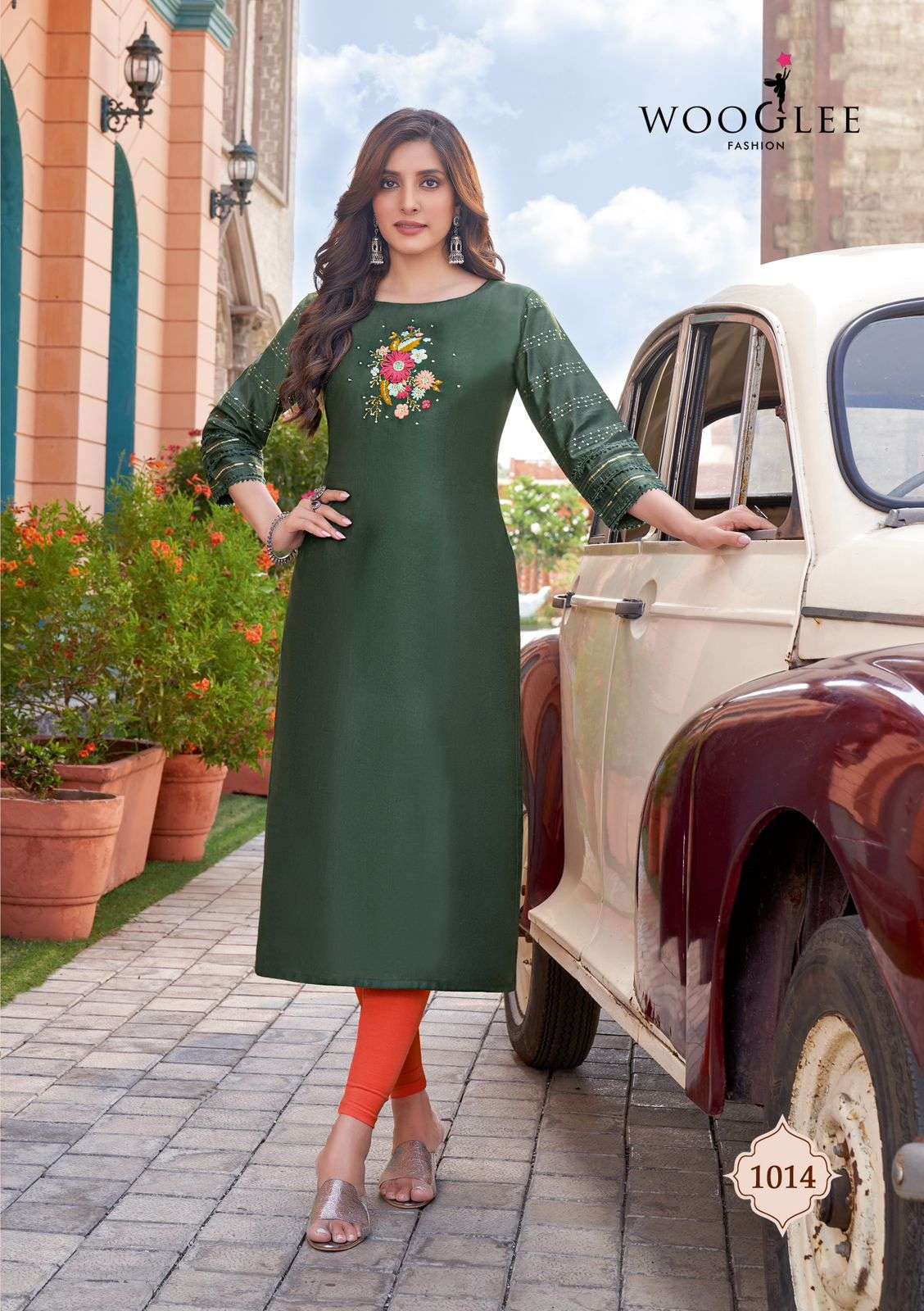 WOOGLEE MARYAM VOL 2 Viscose Weaving Kurti Wholesale catalog