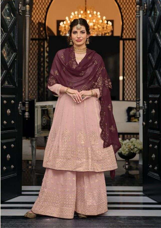 Eba lifestyle BAANI Chinon & georgette Salwar Kameez Wholesale catalog