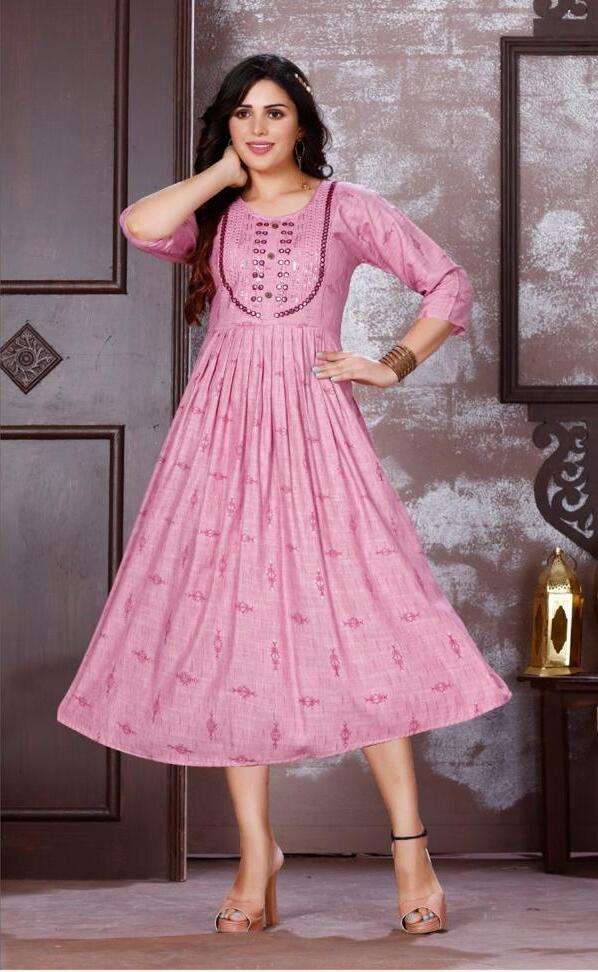Golden Instyle Rayon Kurti Wholesale catalog