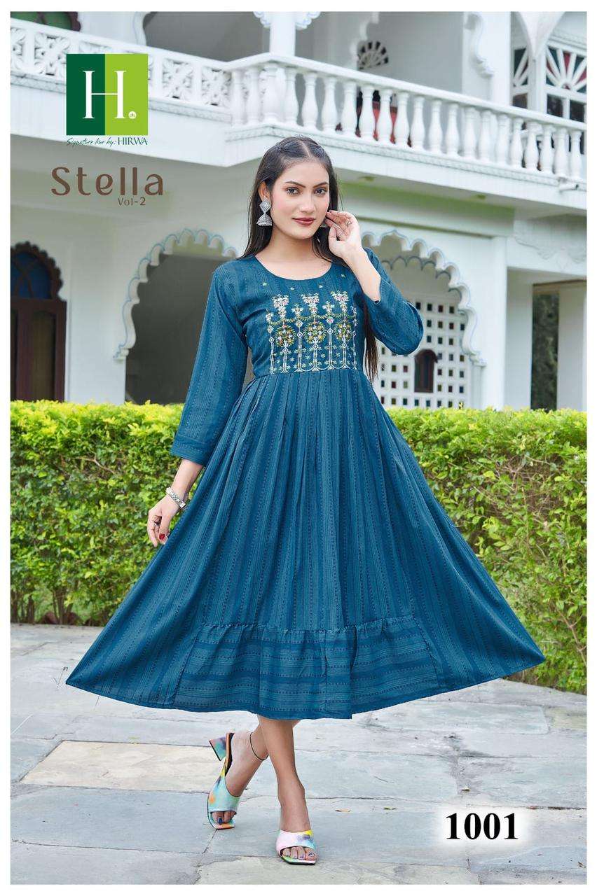 HIRWA Stella vol-2 Kurti Wholesale catalog