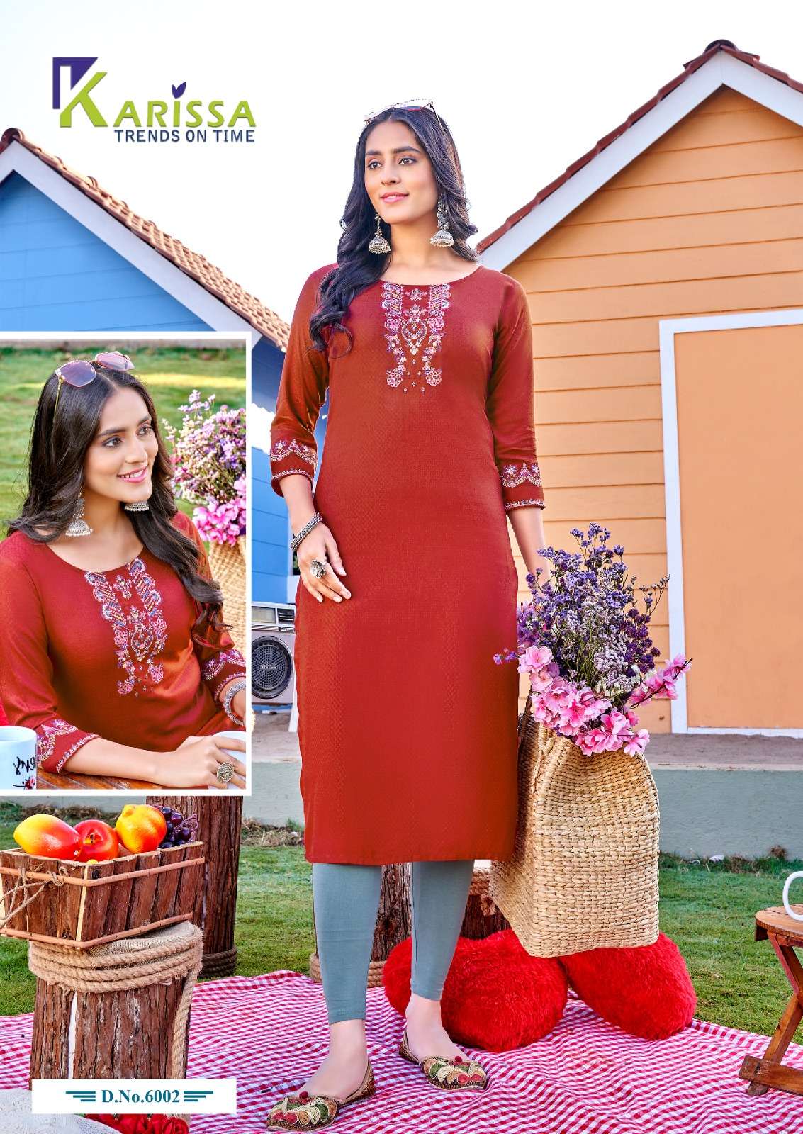 KARISSA VEER VOL.6 Kurti Wholesale catalog