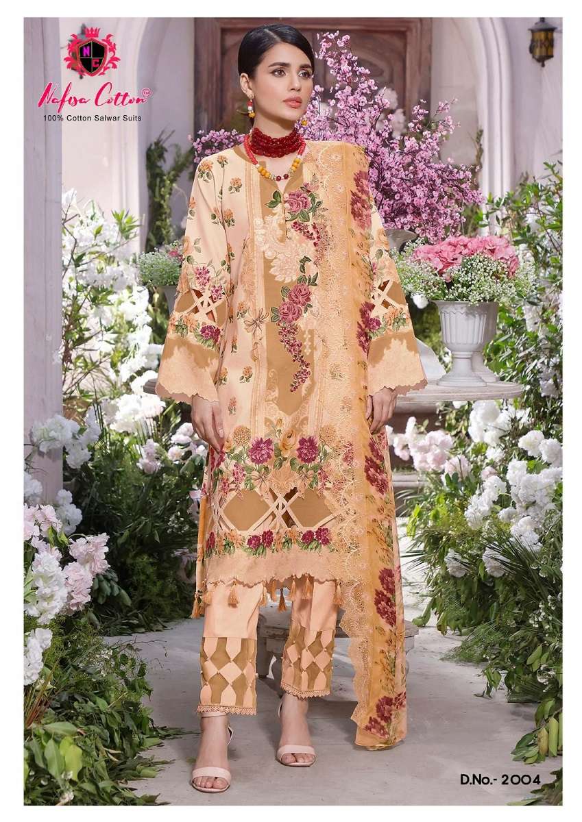 Nafisa SafIna VOL-2 - Dress Material - Wholesale Catalog