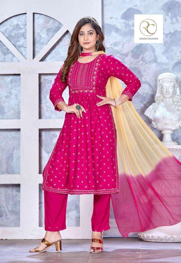 Mor Pankh Vol 1 Kinti Anarkali Kurtis