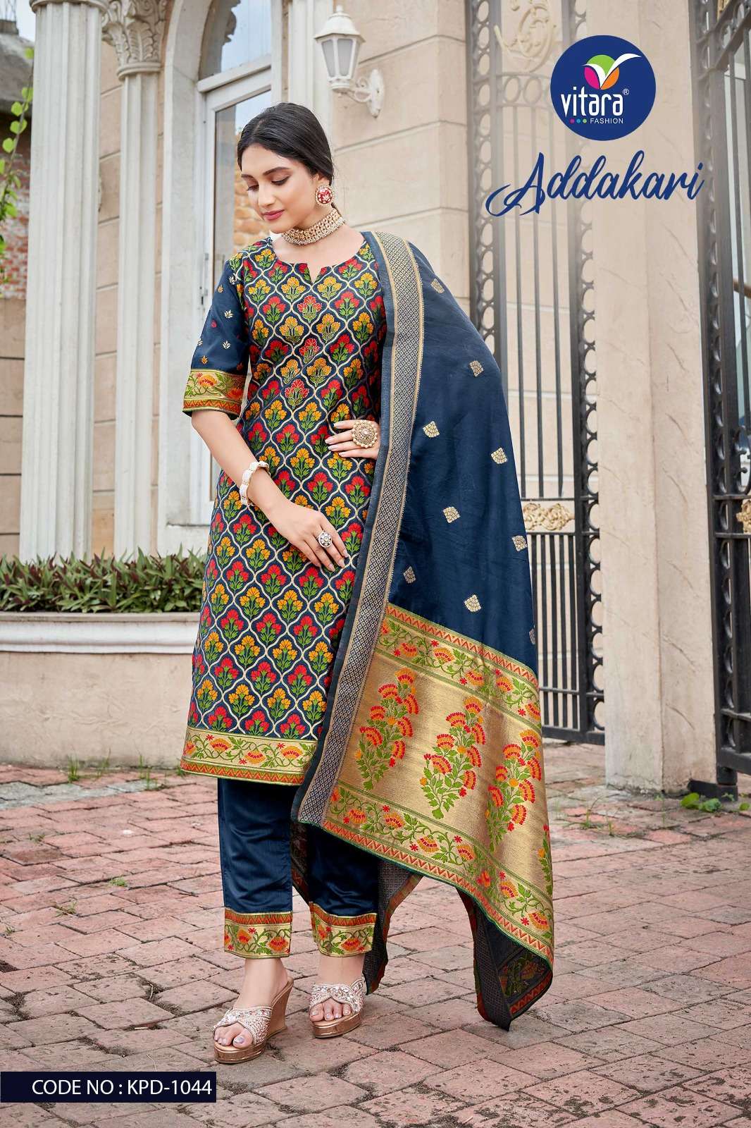 Vitara fashion ADAKARI vol -2 Kurti Wholesale catalog