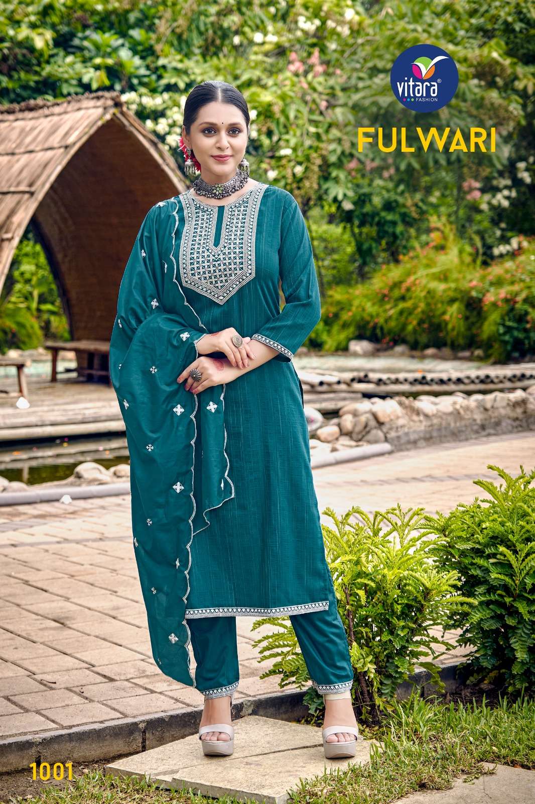 Vitara fashion FULWARI vol -1 Kurti Wholesale catalog