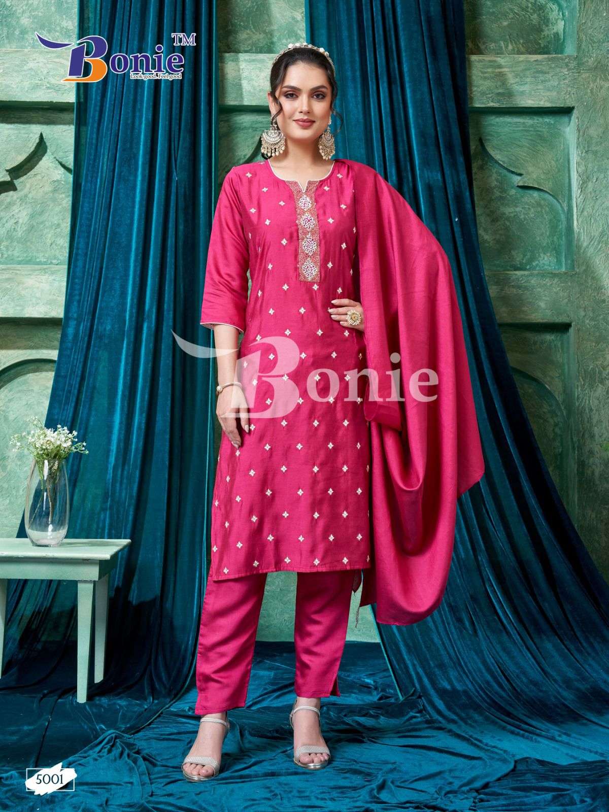 BONIE FLORA 5 Kurti Wholesale catalog