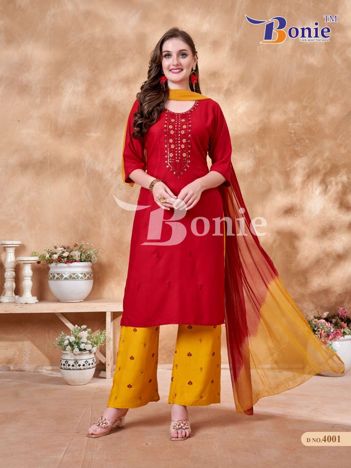 BONIE STUTI- 4 Kurti Wholesale catalog