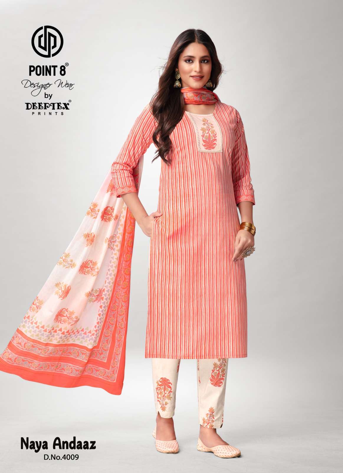 Deeptex Naya Andaaz Vol-4 – Kurti Pant With Dupatta -Wholesale Catalog