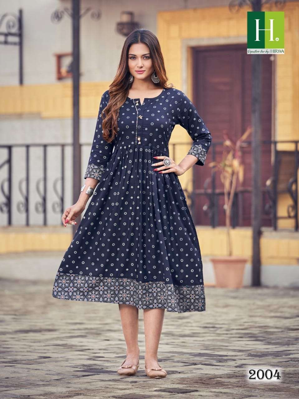 HIRWA CADBURY vol-2 cut Kurti Wholesale catalog