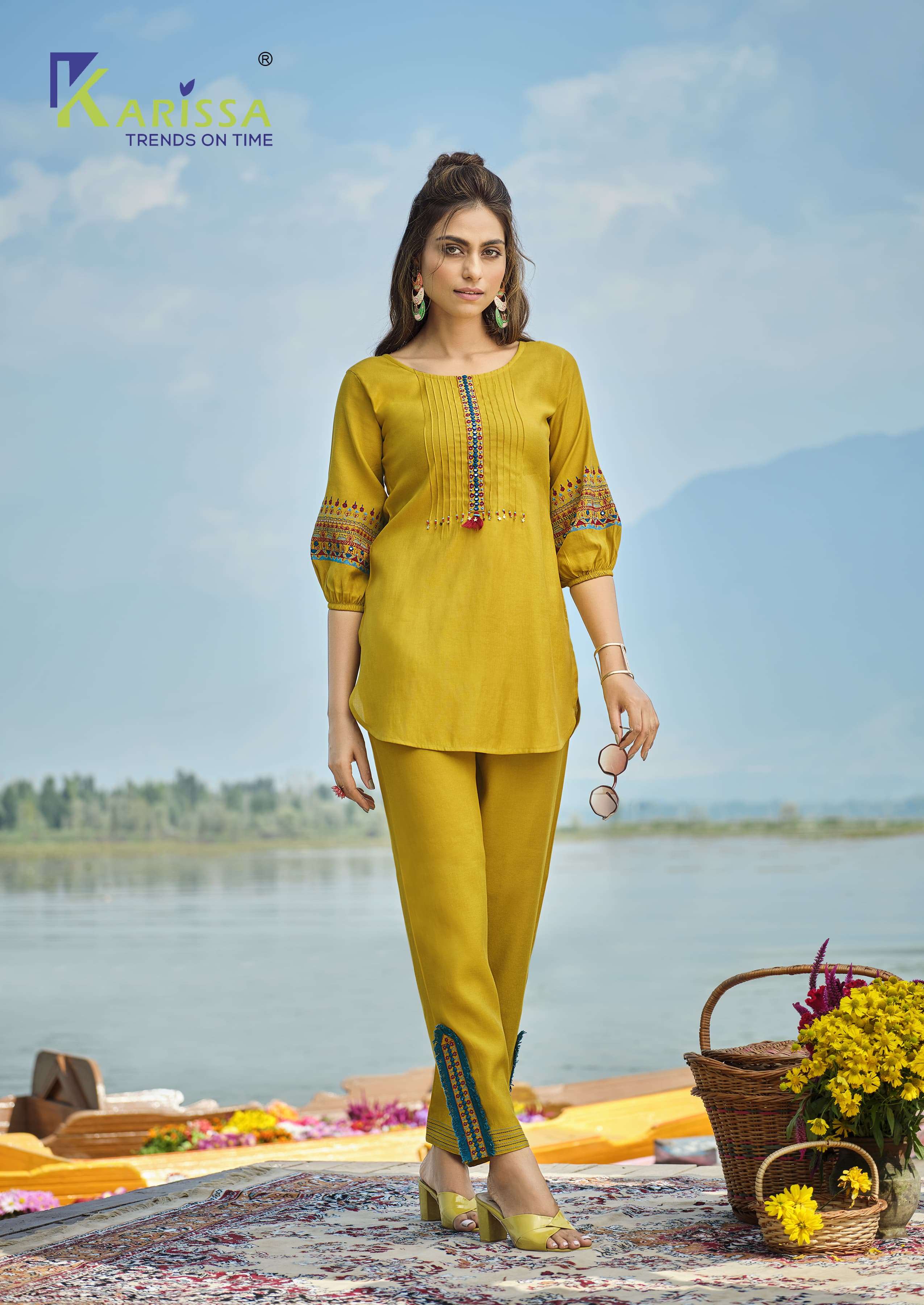 KARISSA ISABELLA Co - Ord set Kurti Wholesale catalog