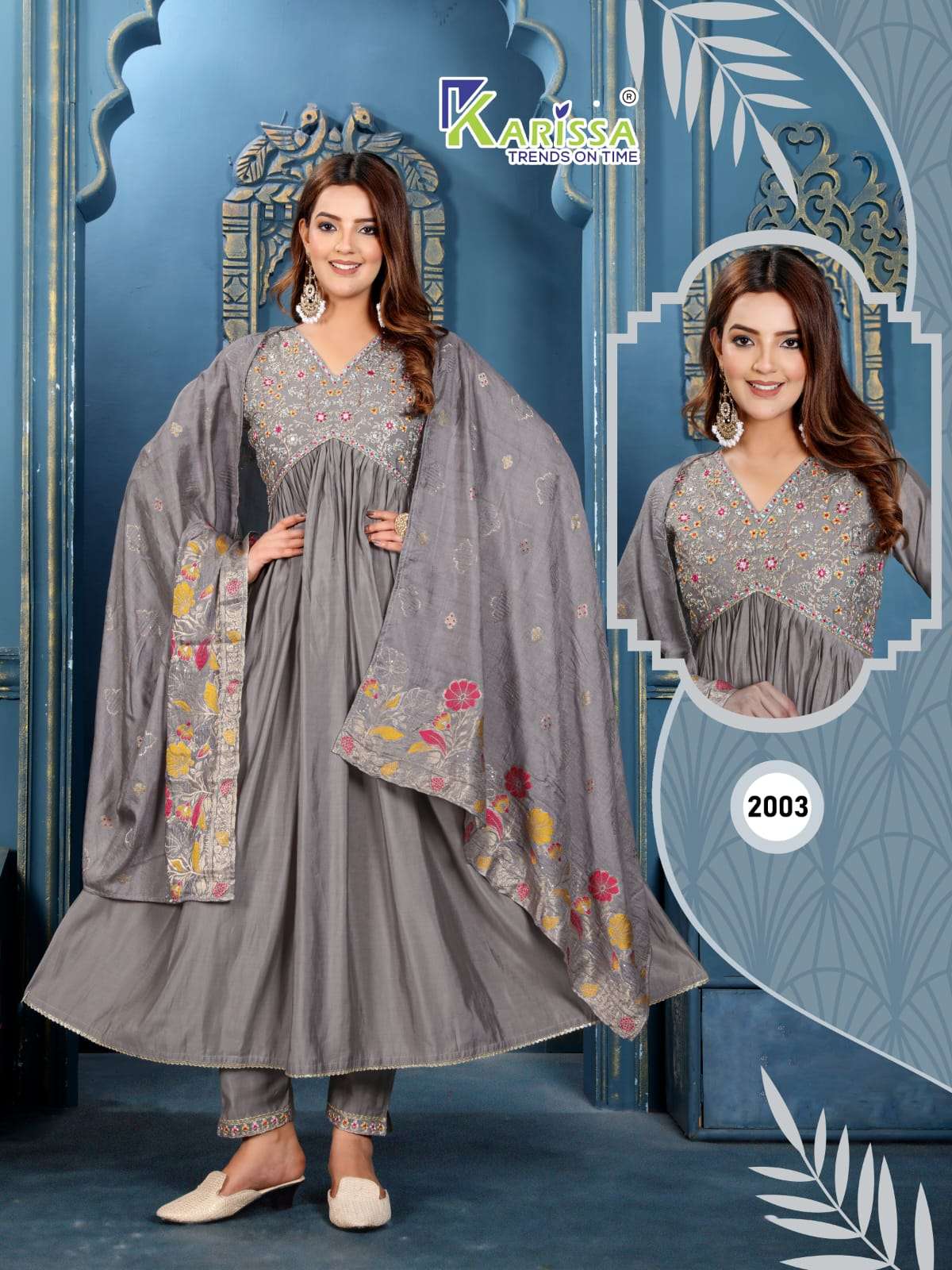 KARISSA Vol-2 TOP PANT WITH DUPATTA Wholesale catalog