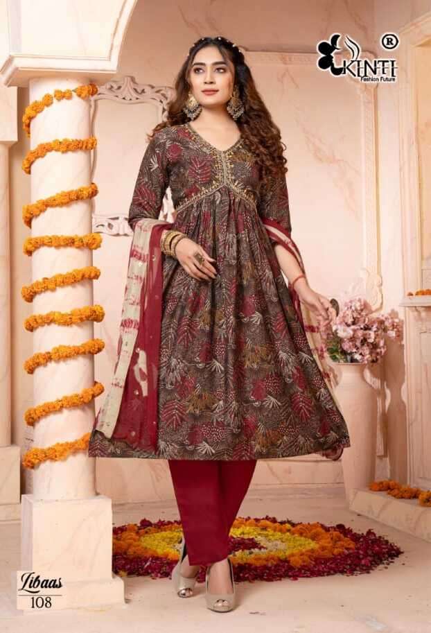 Buy Elegant Self Design Chiffon Kurta With Bottom And Dupatta Set For Women  Online In India At Discounted Prices