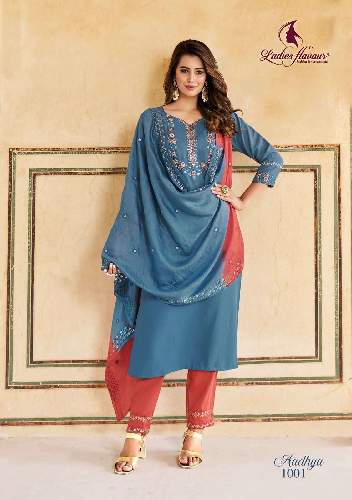Ladies Flavour Aadhya Kurti Wholesale catalog